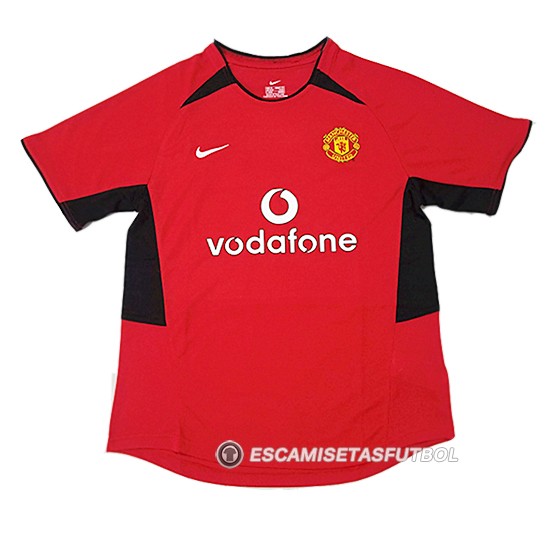 Camiseta del Manchester United 1ª Retro 2002 - Haga un click en la imagen para cerrar